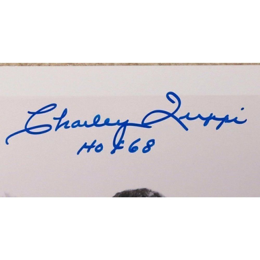Charley Trippi Signed 11X14 Photo Inscribed HOF 68 JSA COA - Picture 2 of 5